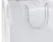 Gift Bag Lrg White