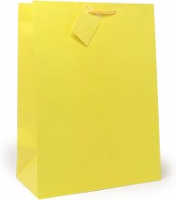 Gift Bag Lrg Yellow