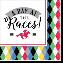 Derby Day Beverage Napkins