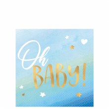 Oh Baby! Boy Bev Napkins