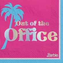 Malibu Barbie Beverage Napkins