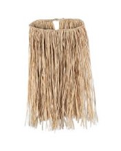 Adult Hula Skirt Natural