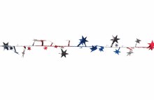 Gleam 'N Flex Star Garland