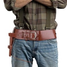 Holster Single Faux Leather