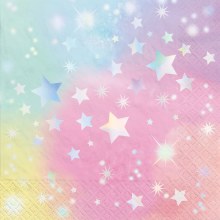 Luminous Birthday Beverage Napkins