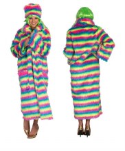 Coat Rainbow Fur OS