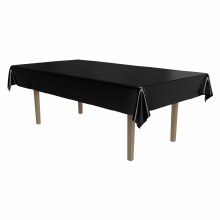 Black Plastic Tablecover