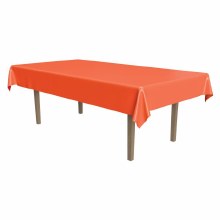 Coral Plastic Tablecover