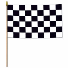 Checkered Flag 11" x 18"