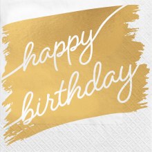 Golden Age Lunch Napkins 16ct