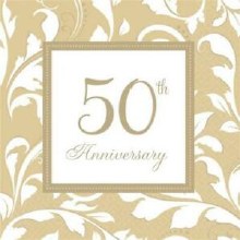Gold 50th Anniversary Lun Nap