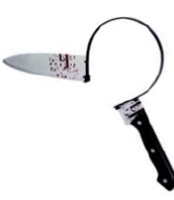 Knife Thru Head Headband