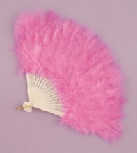 Fan Feather Hot Pink