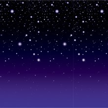 Backdrop Stary Night