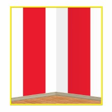 Backdrop Red/Wht Stripes