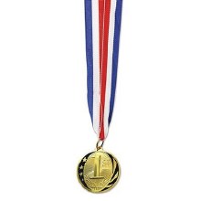 Metal 1st Place w/Ribbon