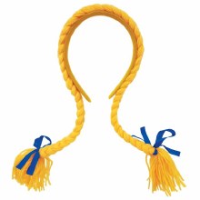 Headband Pigtails w/Braids