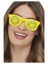 Smiley Face Raver Glasses