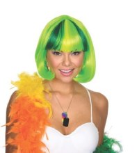 Wig Party Cutie Green 3 Tone