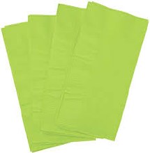 Solid Kiwi Green Guest Towels ~ 16 Pack