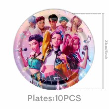 KPop Demon Hunter 9in Plates