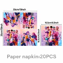 KPop DHunters Napkins 20ct