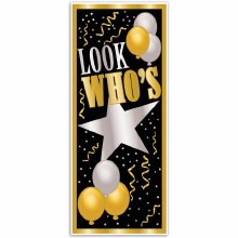 Door Cover Look Who's