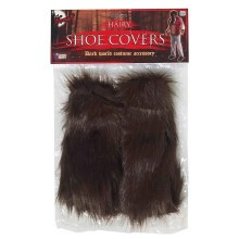 Shoe Covers Hairy Black