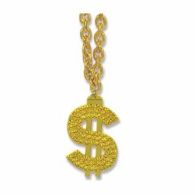 Necklace Money Sign Gold