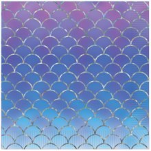 Mermaid Scales Holographic Lunch Napkins • 16 Count