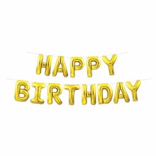 Banner Balloon HB Gold