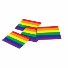 Rainbow Coasters 8pk