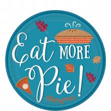 Eat More Pie 7in Plt