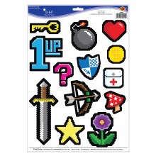 8-Bit Icon Clings