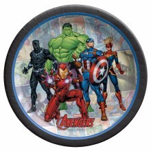 Avengers 7in Plate 8c