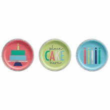Modern Birthday 7" Plate Assortment