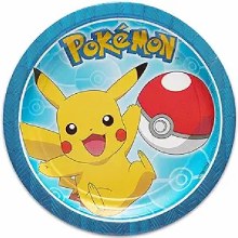 Pokemon Plate 7in 8ct