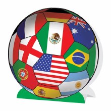 Soccer Int 3D Centerpiece