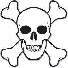 Skull/Crossbones Cutouts