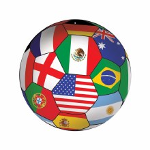 Soccer Intl Flags Cutout