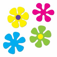 Flower Retro Cutouts