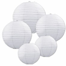 Paper Lanterns White 5pc