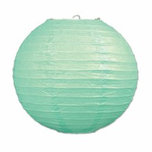 Paper Lanterns Mint Green 3pk