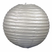 Paper Lanterns Silver 3pk