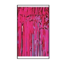 Fringe Drape Foil Cerise/Hot Pink