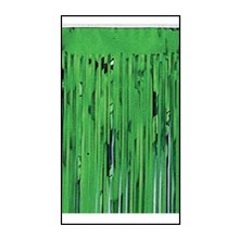 Fringe Drape Foil Green