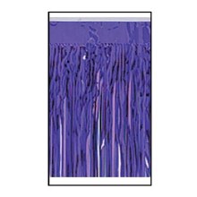 Fringe Drape Foil Purple