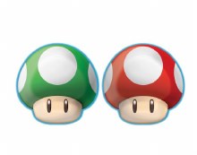 Super Mario Mushroom Plates 7"
