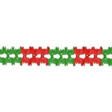 Red & Green Pageant Garland