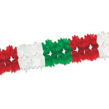 Garland Red/Wht/Grn Pageant